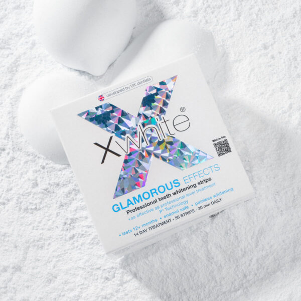 Xwhite® GLAMOROUS EFFECTS Professional teeth whitening strips شرائط تبييض الأسنان الاحترافية