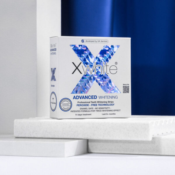 Xwhite® ADVANCED WHITENING Professional teeth whitening strips شرائط تبييض الأسنان الاحترافية