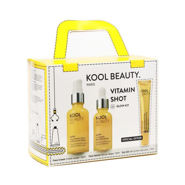 KOOL BEAUTY VITAMIN SHOT - GLOW KIT كول بيوتي فيتامين شوت - مجموعة التوهج