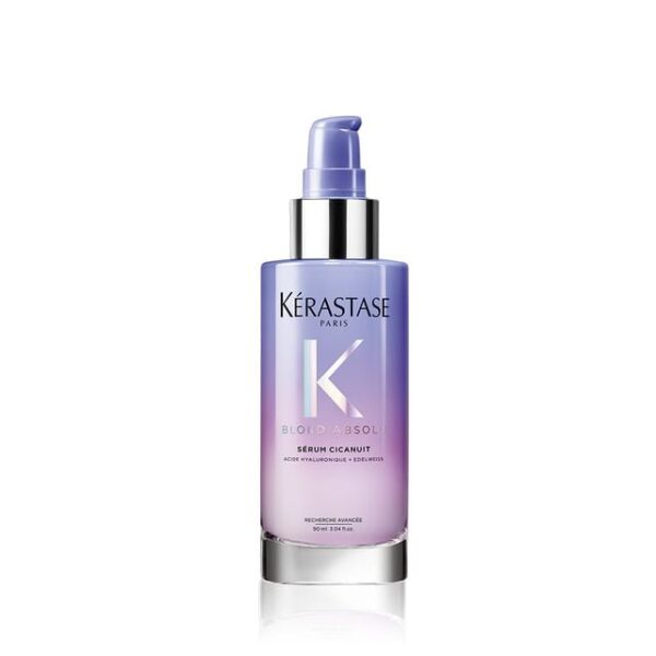 Kerastase Blond Absolu Serum Cicanuit Overnight Hair Serum for Blonde Hair 90ml كرستاس سيروم ليلي معالج للشعر الأشقر