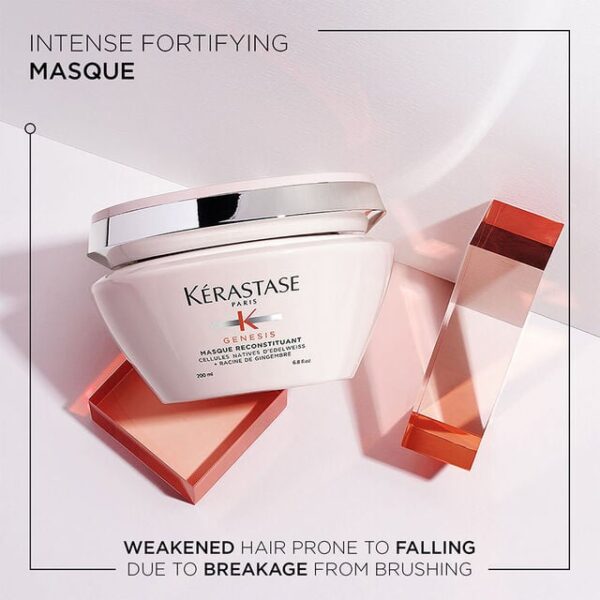 Kerastase Genesis Masque Reconstituant Anti Hair-Fall Hair Mask 200ml كرستاس ماسك مضاد لتساقط الشعر