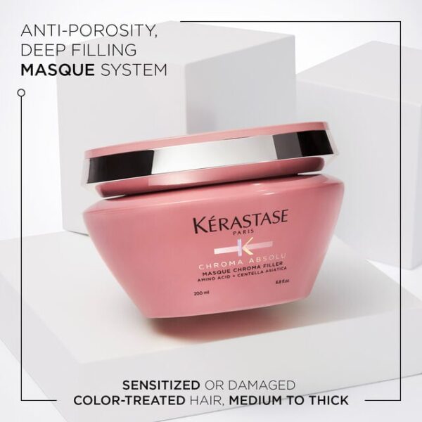 Kerastase Chroma Absolu Masque Chroma Filler 200ml كرستاس معالج للشعر الخفيف