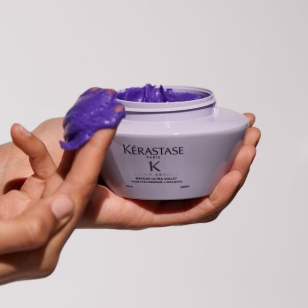 Kerastase Blond Absolu Masque Ultra Violet Treatment 200ml كرستاس ماسك معالج للشعر الأشقر