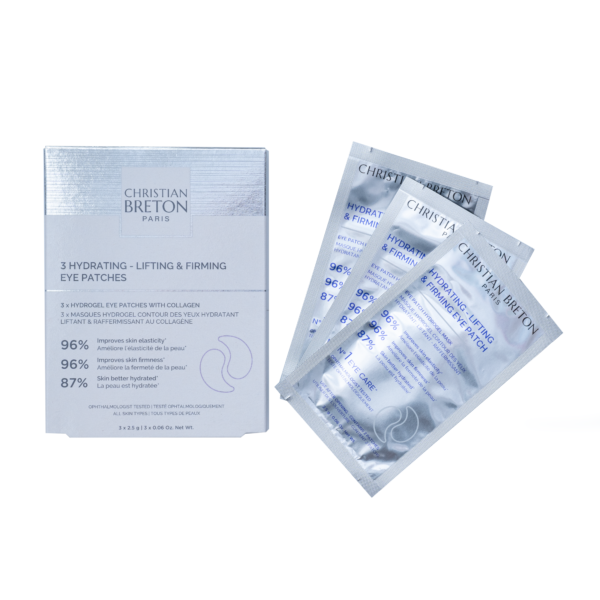 Christian Breton 3X HYDRATING – LIFTING & FIRMING EYE PATCHES كريستيان بريتون ترطيب 3X - رقعات رفع وشد العين