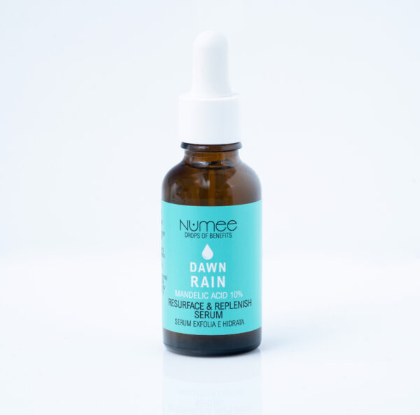 Numee – Dawn Rain 10% Mandelic Acid + Aquaxyl & Hyaluronic Acid نومي - داون رين سيروم 10% حمض المندليك + أكواكسيل وحمض الهيالورونيك