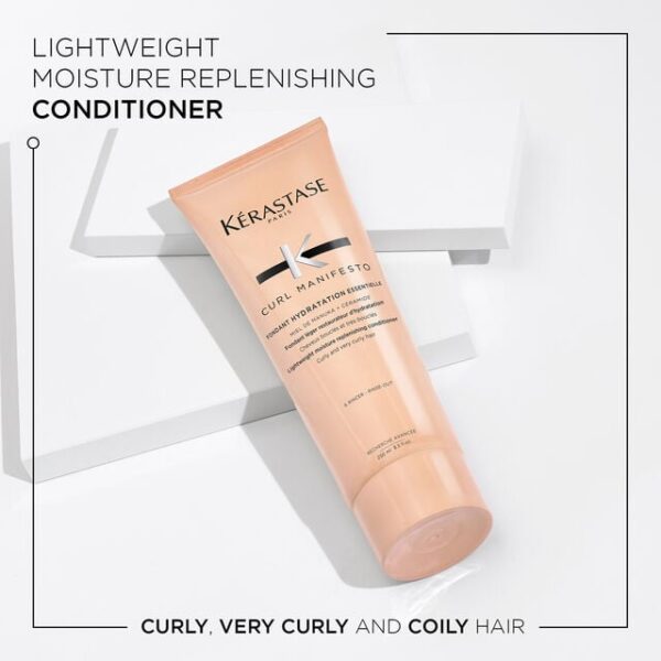 Kerastase Curl Manifesto Fondant Hydratation Essential hair Conditioner 250ml كرستاس بلسم معالج للشعر الكيرلي