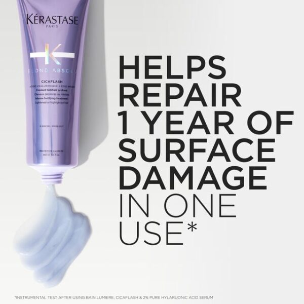 Kerastase Blonde Absolu Cicaflash Purple Conditioner 250ml كرستاس بلسم للشعر الأشقر