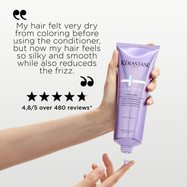 Kerastase Blonde Absolu Cicaflash Purple Conditioner 250ml كرستاس بلسم للشعر الأشقر