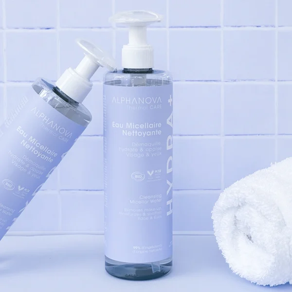 ALPHANOVA CLEANSING MICELLAR WATER HYDRA+ غسول مرطب للبشرة