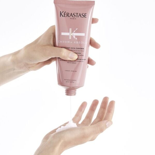 Kerastase Chroma Absolu Fondant Cica Chroma Conditioner 200ml بلسم معالج للشعر المصبوغ