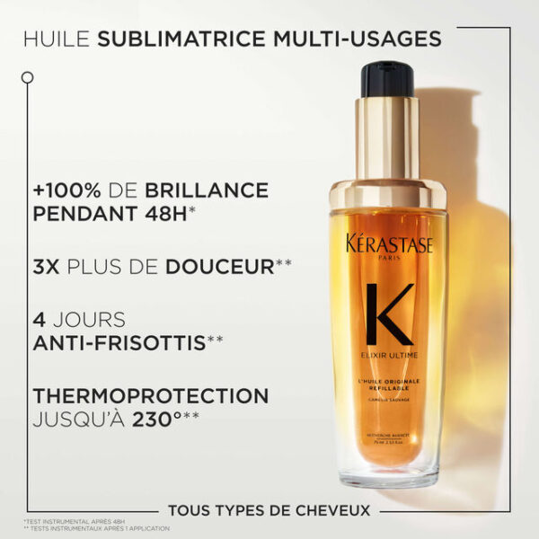 Kerastase Elixir Ultime L'Huile Originale Hair Oil 100ml كرستاس سيروم معالج للشعر