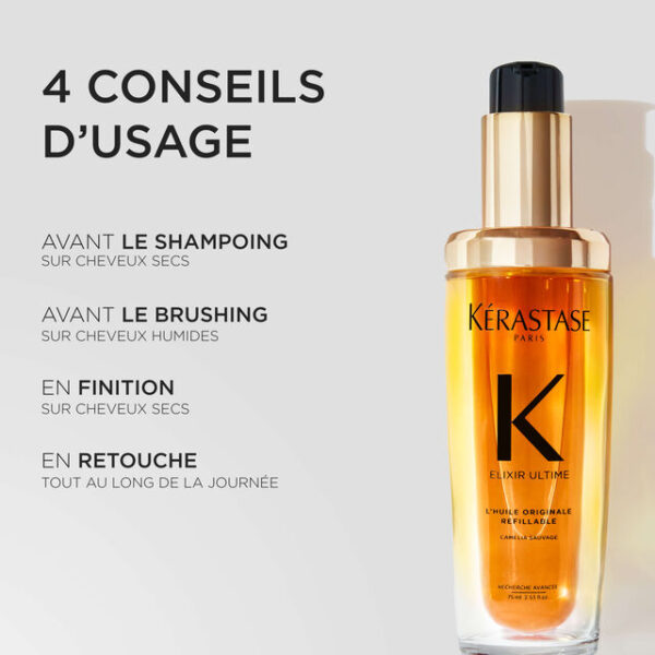 Kerastase Elixir Ultime L'Huile Originale Hair Oil 100ml كرستاس سيروم معالج للشعر