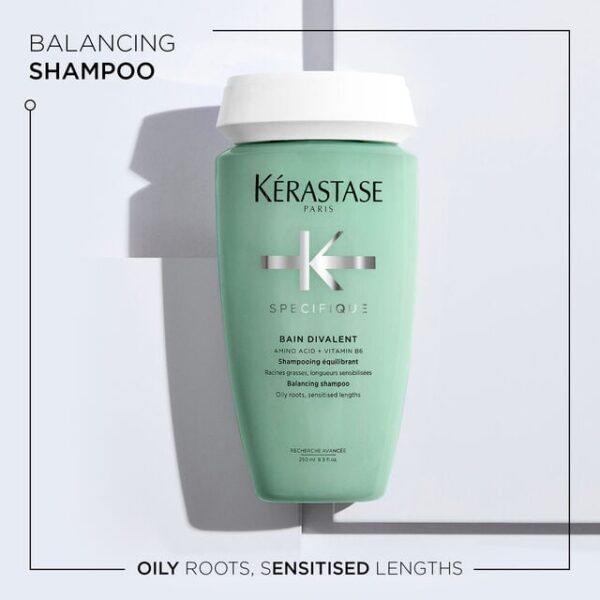 Kerastase Specifique Bain Divalent Shampoo for Greasy Hair 250ml كرستاس شامبو معالج للفروة الدهنية