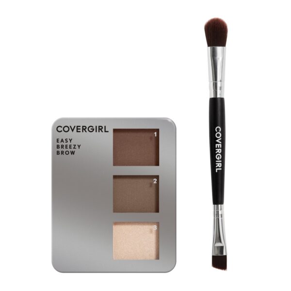 COVERGIRL Easy Breezy Brow Powder Kit مجموعة بودرة الحواجب إيزي بريزي