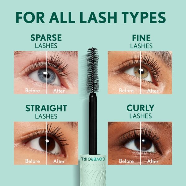 COVERGIRL Lash Blast Cleantopia Mascara 815 BROWN ماسكارا لاش بلاست كلينتوبيا