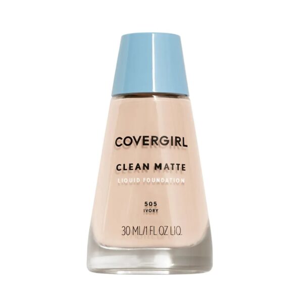 COVERGIRL Clean Matte Liquid Foundation كريم أساس سائل نظيف غير لامع