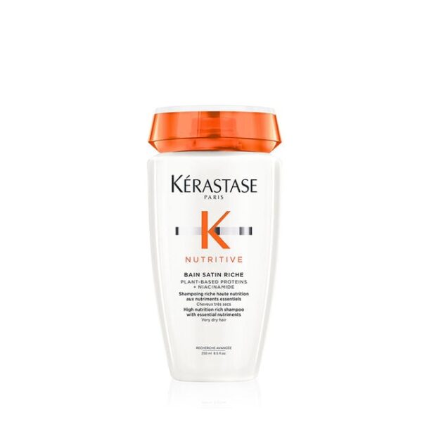 Kerastase Nutritive Bain Satin Riche Shampoo for Very Dry Hair 250ml كرستاس شامبو مرطب للشعر الجاف