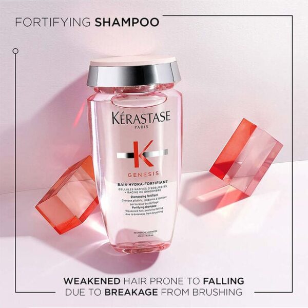 Kerastase Genesis Bain Hydra Fortifant Anti Hair-Fall Shampoo 250ml كرستاس شامبو مضاد لتساقط للشعر الدهني