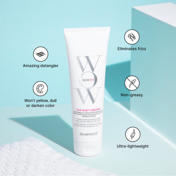 COLOR WOW Color Security Conditioner (for Normal to Thick Hair ) 250ml بلسم حماية اللون (للشعر العادي إلى الكثيف)