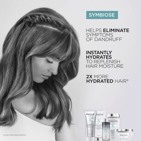 Kerastase Symbiose Bain Crème Anti-Pelliculaire Purifying Anti-Dandruff Cellular Shampoo 250ml كرستاس شامبو منقي مضاد للقشرة للفروة الجافة