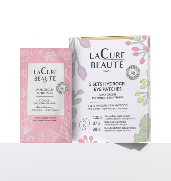 La Cure Beauté 3 Sets Hydrogel Eye Patches Dark Circles Puffiness سيت ماسك تحت العين