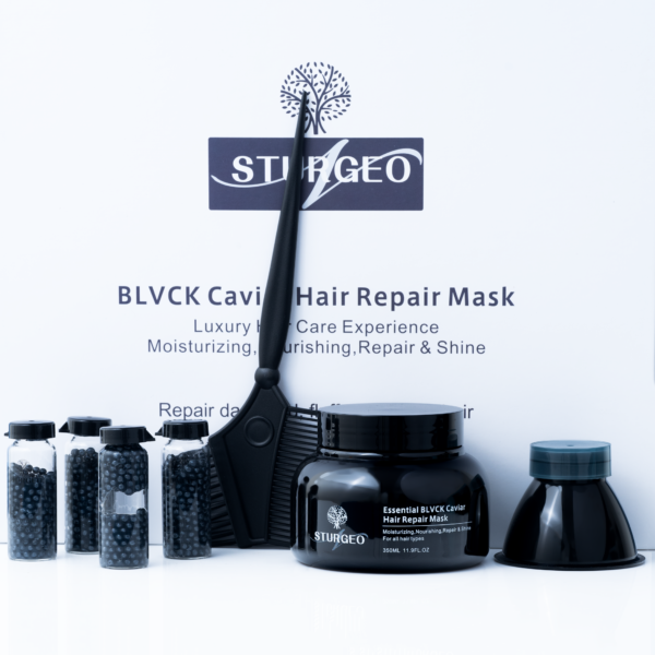 Sturgeon Essential Black Caviar Hair Repair Mask ماسك اصلاح الشعر بالكافيار الاسود