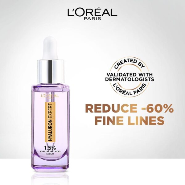 L'ORÉAL PARIS Hyaluron Expert Moisturiser and Anti-Aging Plumping Serum 15ml لوريال باريس مصل مرطب وممتلئ مضاد للشيخوخة