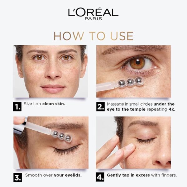 L'Oréal Paris Glycolic Brightening Eye Serum سيروم جليكوليك لتفتيح العين من لوريال باريس