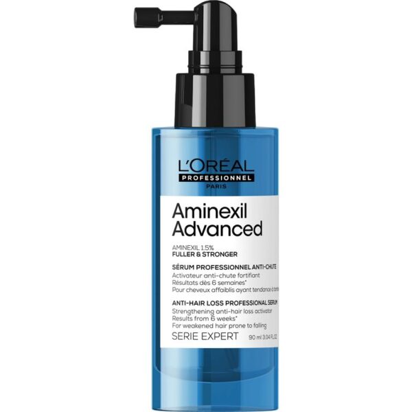 L'Oréal Professionnel Paris Serie Expert Aminexil Advanced - Fortifying Anti-Hair Loss Activating Serum, 90 ml لوريال بروفيشينال باريس مصل منشط مقوي ضد تساقط الشعر