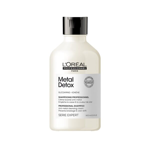 L'OREAL [Metal Detox] Anti-metal cleansing cream shampoo لوريال باريس شامبو كريمي منظف