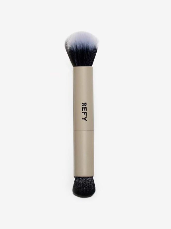 REFY BEAUTY DUO BRUSH Double-ended face brush ريفاي بيوتي فرشاة وجه ذات طرفين