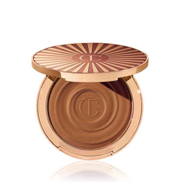 CHARLOTTE TILBURYBEAUTIFUL SKIN SUN-KISSED GLOW BRONZER 2 MEDIUM برونزر كريمي للوجه والجسم