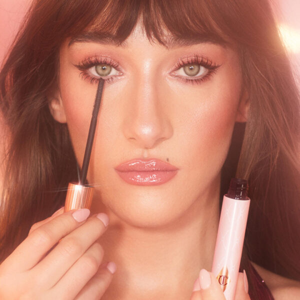 CHARLOTTE TILBURY PILLOW TALK PUSH UP LASHES! MASCARA شارلوت ماسكارا رفع الرموش