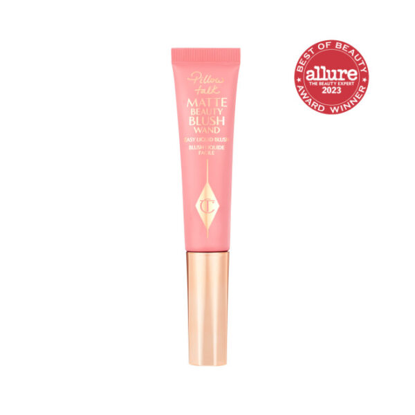 CHARLOTTE TILBURY MATTE BEAUTY BLUSH WAND PILLOW TALK PINK شارلوت تيلبوري عصا أحمر الخدود التجميلية غير اللامعة