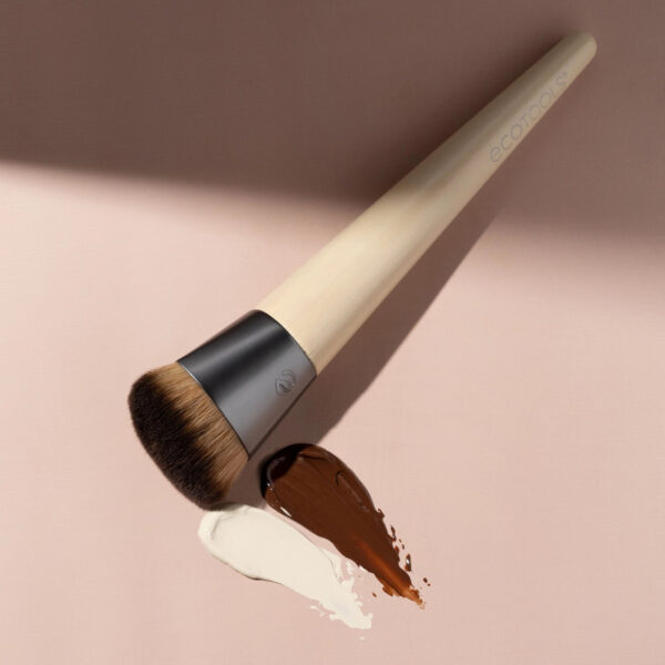 ECOTOOLS Wonder Cover Complexion Foundation Makeup Brush أيكوتولز فرشاة لكريم الاساس