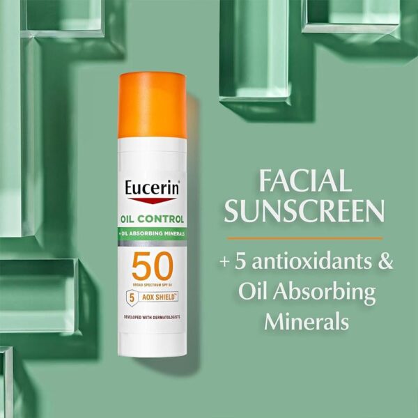 Eucerin Clear Skin Lightweight Sunscreen Lotion SPF50, for Acne Prone + Oily Skin 75 ml يوسرين واقي من اشعة للشمس للبشرة الدهنية المعرضة للحبوب