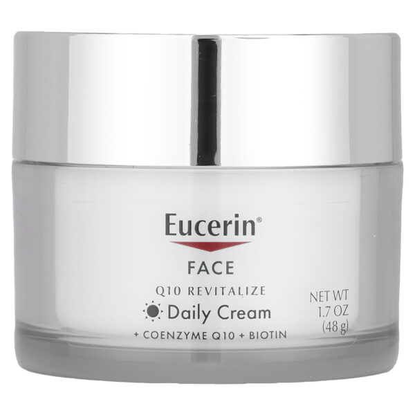 Eucerin Face, Q10 Revitalize Daily Cream كريم مرطب نهاري معالج للبشرة