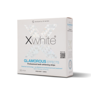 Xwhite® GLAMOROUS EFFECTS Professional teeth whitening 56 strips شرائط تبييض الأسنان الاحترافية