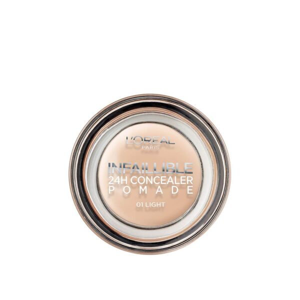 L'ORÉAL PARIS Infaillible 24H Concealer Pomade - 01 Light لوريال كونسيلر كريمي