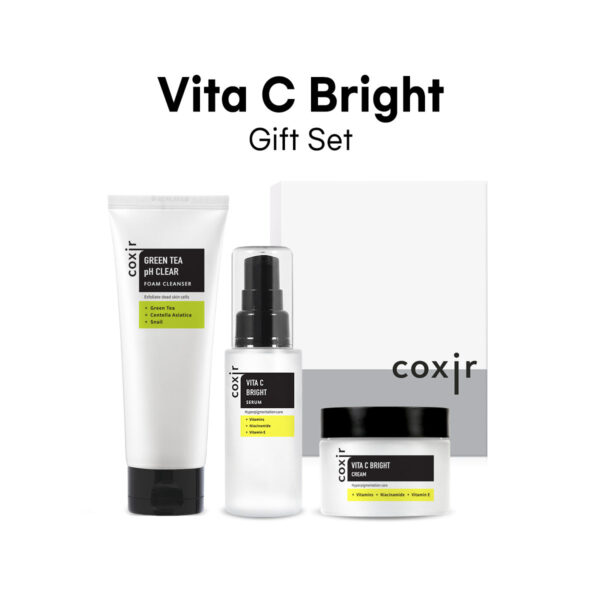 COXIR Vita C Bright Gift Set كوكسر مجموعة الفايتمن سي المعالجة للبشرة