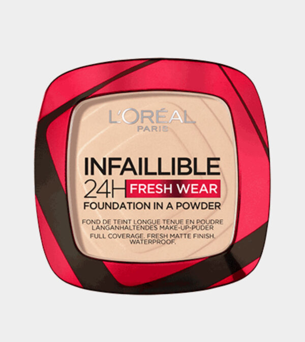 L'ORÉAL PARIS Infallible 24H Fresh Wear Foundation Powder لوريال باودر فونديشن