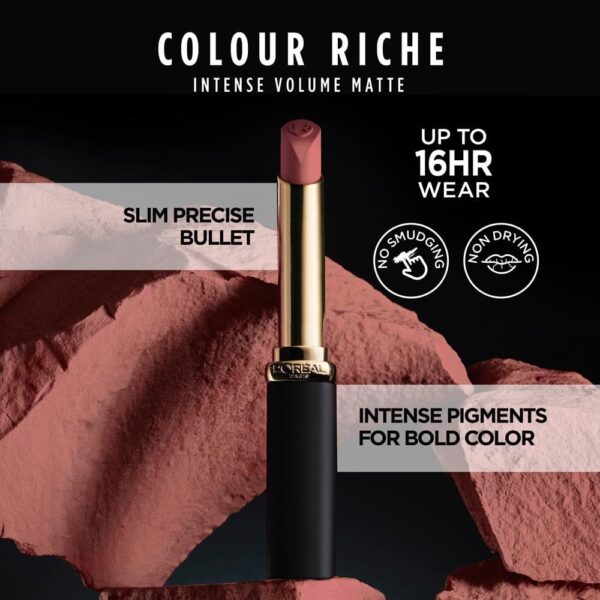 L’Oréal Paris Colour Riche Intense Volume Matte Lipstick لوريال أحمر شفاه كريمي