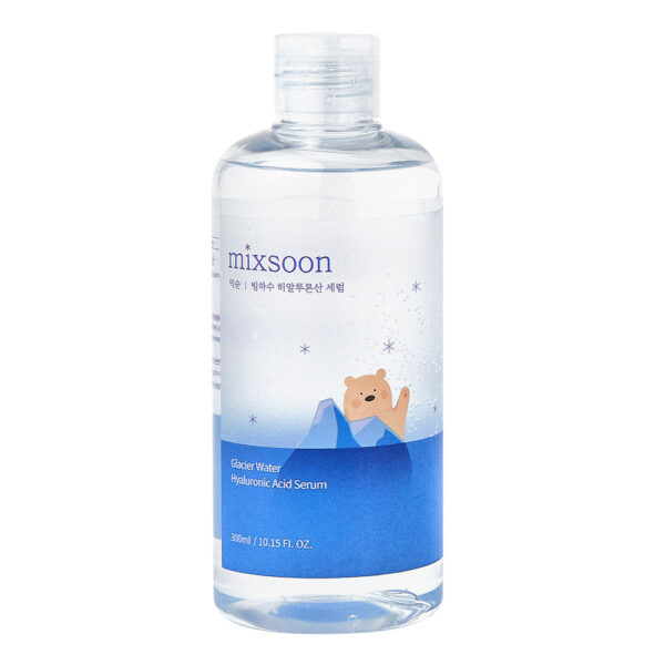 MIXSOON GLACIER WATER HYALURONIC ACID SERUM 300ml ميكسسون هايلرونك أسد سيروم