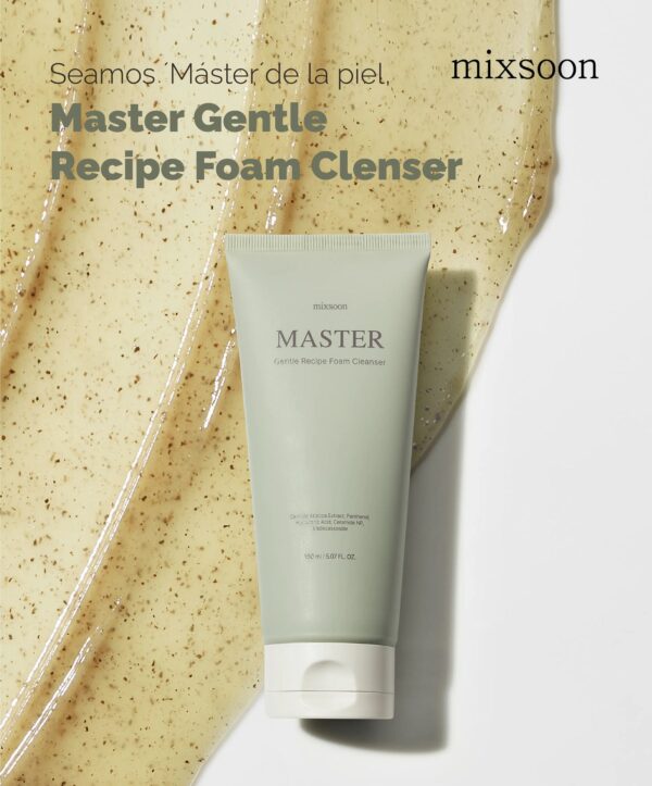 Mixsoon Master Gentle Recipe Foam Cleanser 150ml ميكسسون منظف رغوي للبشرة