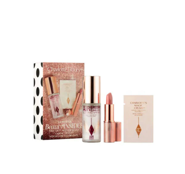 Charlotte Tilbury Flawless Look Birthday Set شارلوت تيلبوري مجموعة عيد ميلاد بمظهر لا تشوبه شائبة