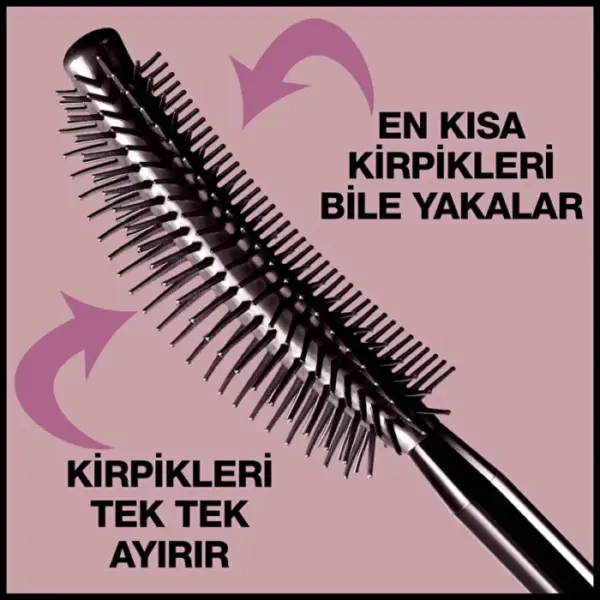 MAYBELLINE NEW YORK LASH SENSATIONAL FAN EFFECT BLACK MASCARA ميبيلين ماسكارا