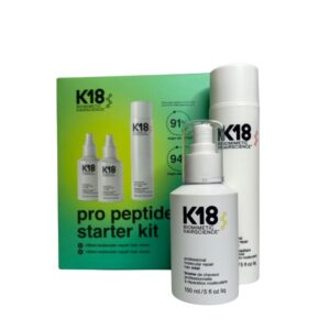K18 pro peptide starter kit مجموعة معالج للشعر