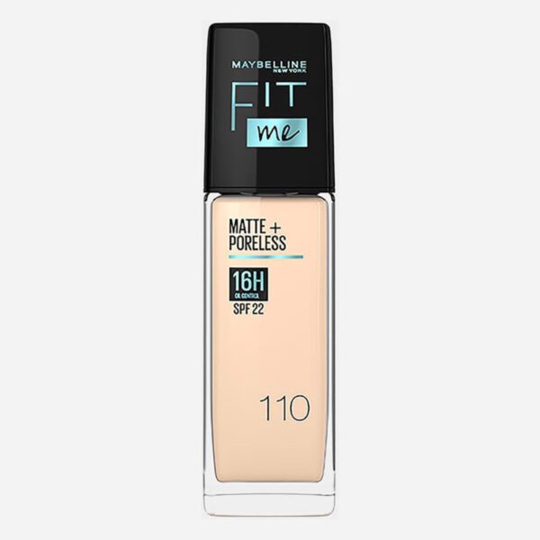 MAYBELLINE NEW YORK FIT ME MATTE + PORELESS LIQUID FOUNDATION مايبيلين نيويورك كريم الأساس السائل