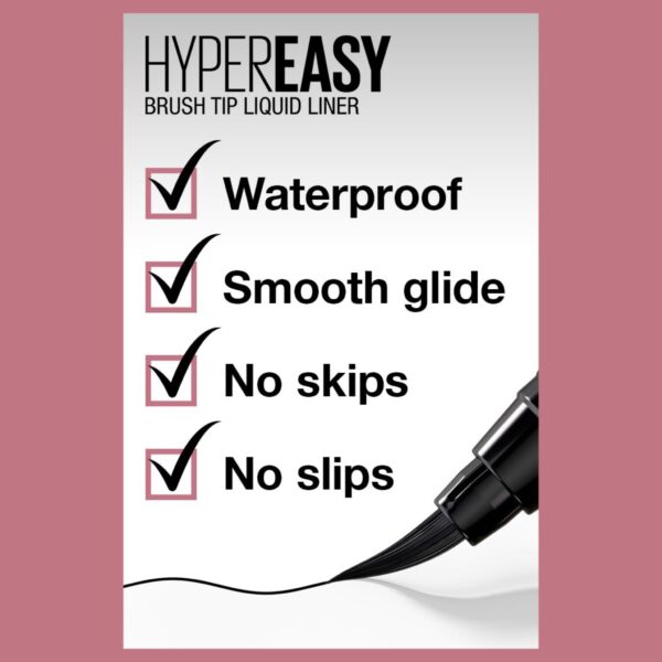 MAYBELLINE HYPER EASY® LIQUID EYELINER ميبيلين قلم ايلاينر