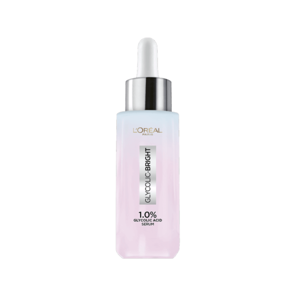 L'Oreal GLYCOLIC BRIGHT FACE SERUM 30ML لوريال باريس سيروم جليكوليك مشرق للوجه